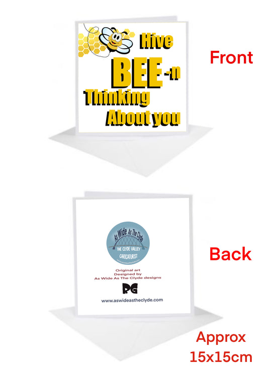 Bee Cards-Cards BEE-n thinking about you