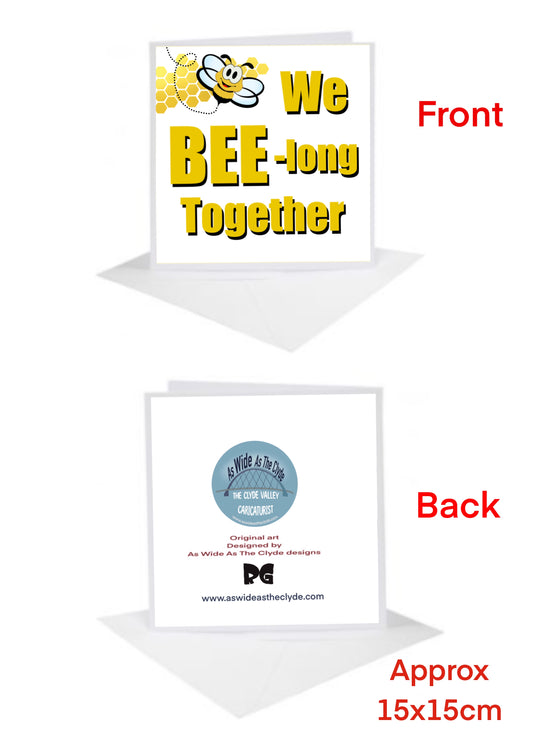 Bee Cards-Cards we BEE-Long together