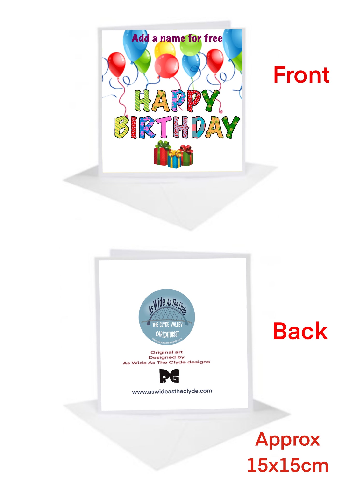 Happy Birthday Cards-Cards add a name for FREE