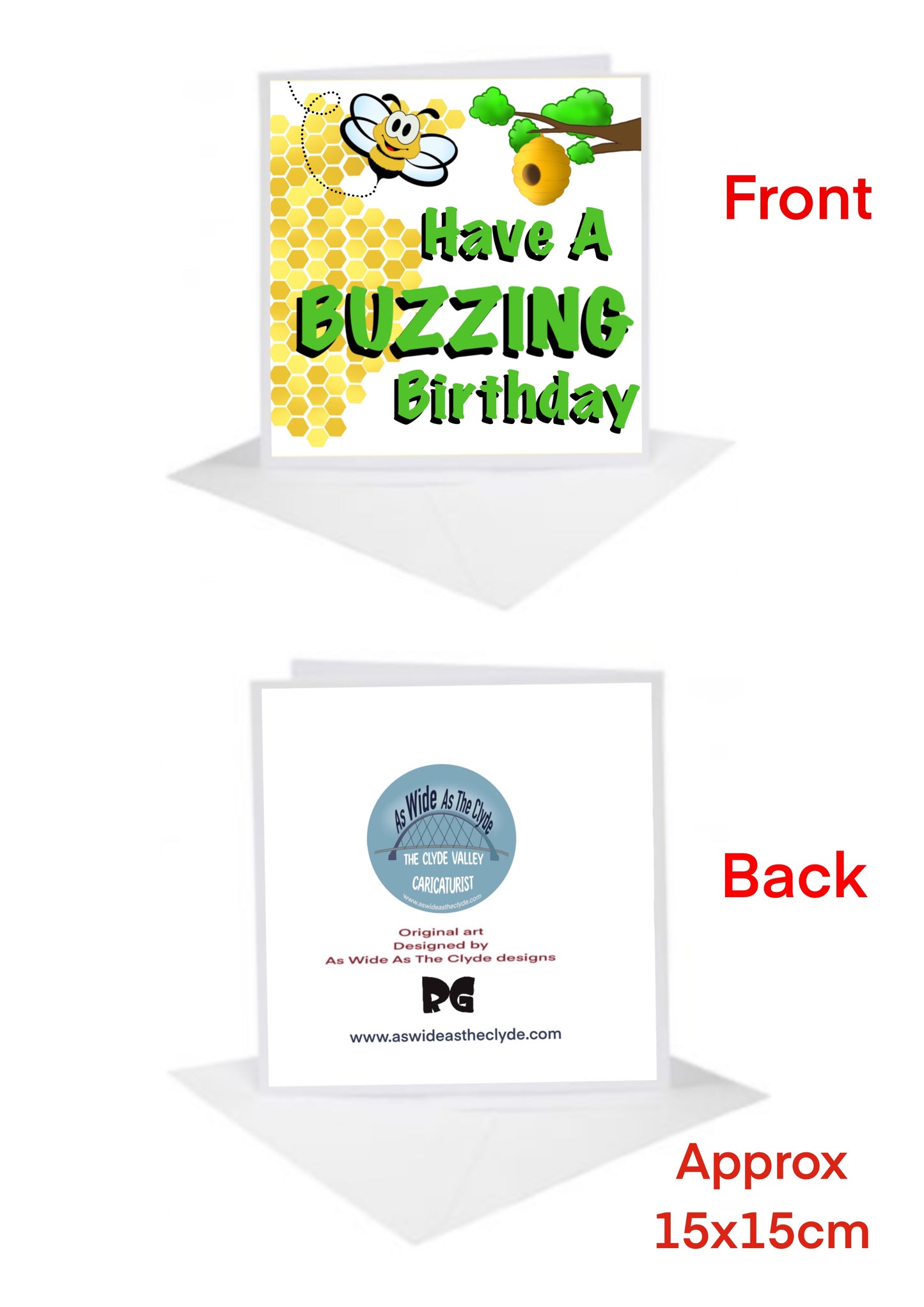 Bee Birthday Cards-Cards BUZZING