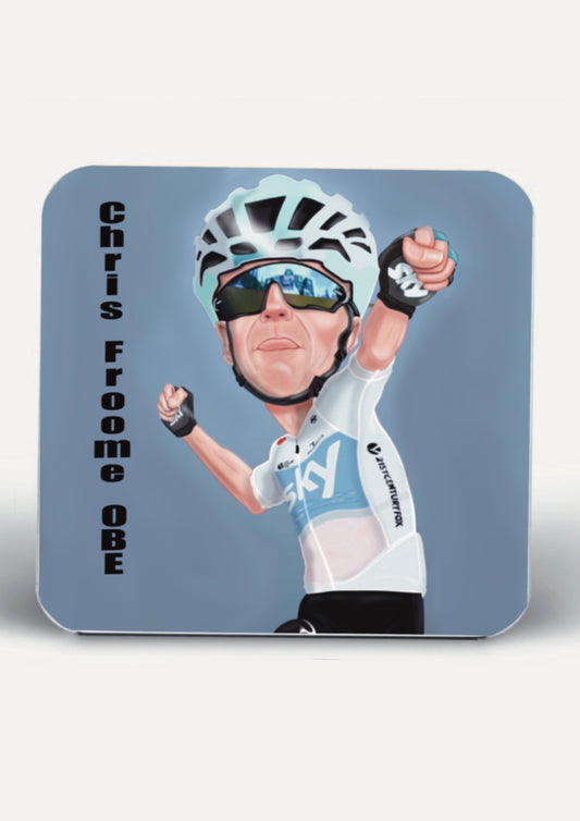 Chris Froome Cyclists-Cyclists Coasters-Coaster #caricatures