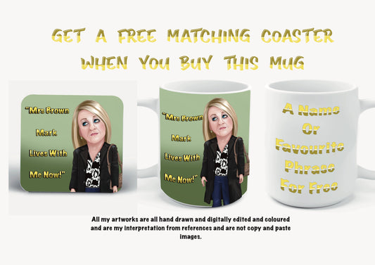 Mrs Browns Boys Mugs And FREE Coasters Betty Brown