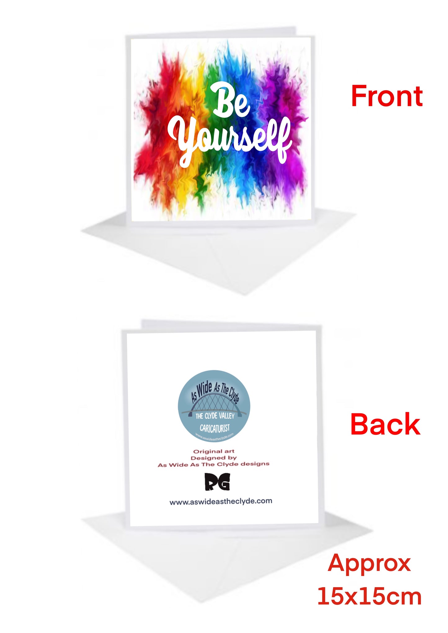 Inspirational Cards-Cards be yourself