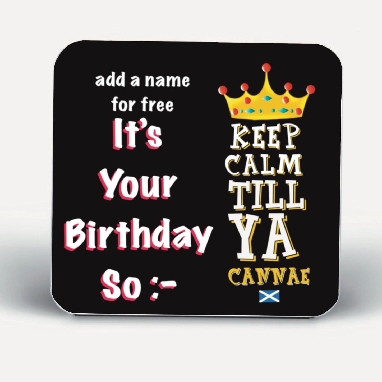 Keep Calm Birthday Coasters-Coasters