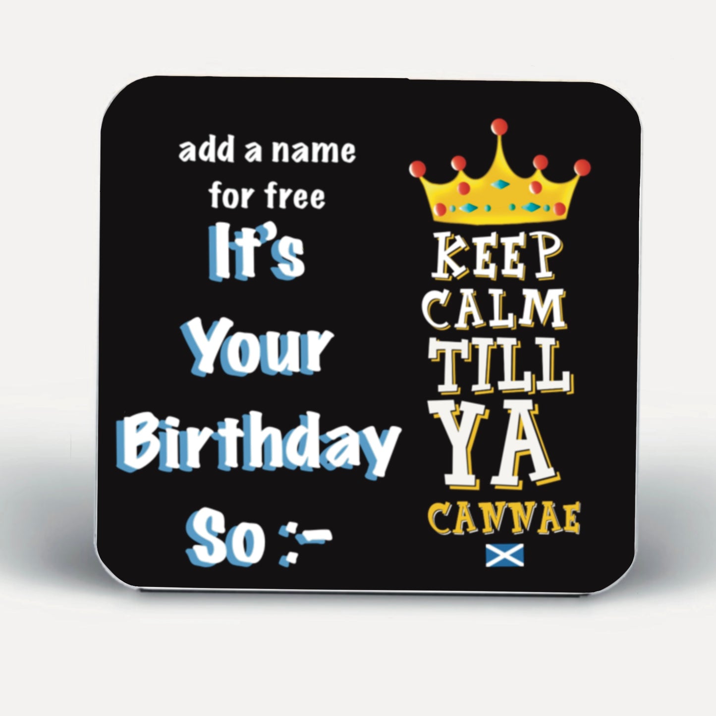 Keep Calm Birthday Coasters-Coasters