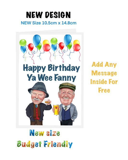 New size Still Game Birthday Cards On A Budget  Auld Pals Fanny