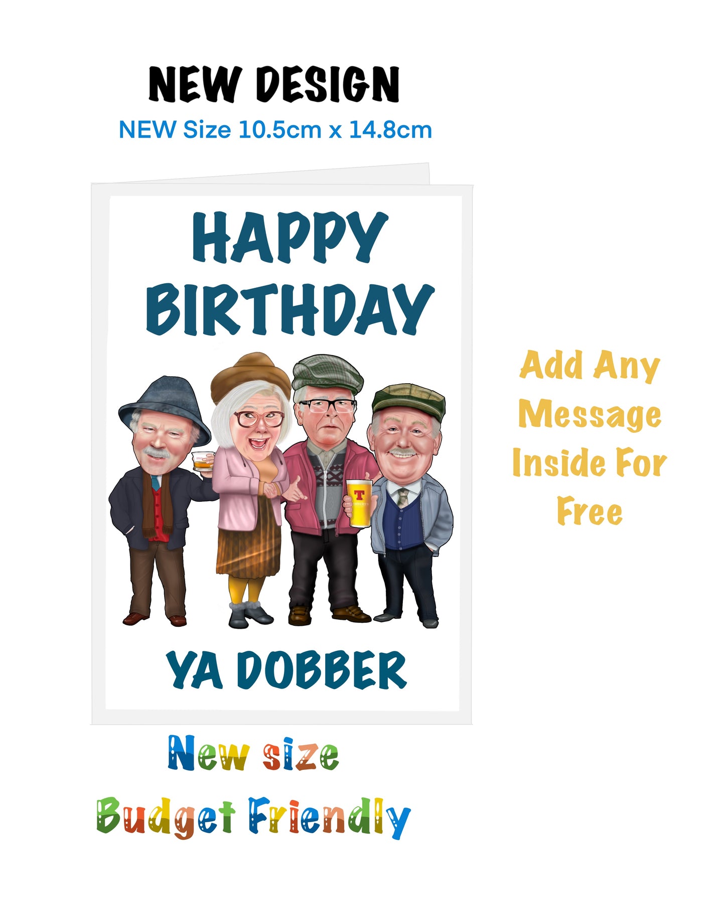 New size Still Game Birthday Cards Auld Pals cards on a budget dobber