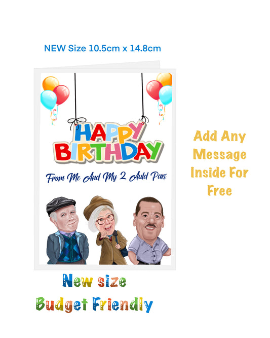 New size Still Game Birthday Cards Auld Pals cards on a budget auldpals