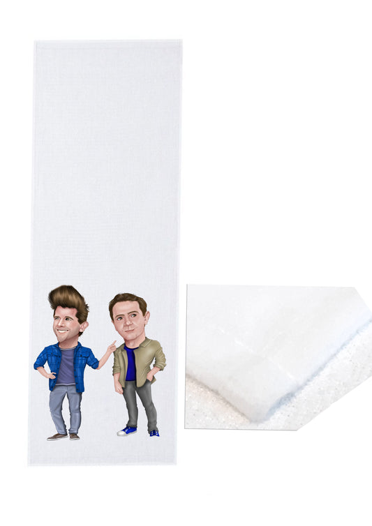 Two Doors Down Ian and Gordon sports Towels-Sports Towels #tdd #ian #gordon