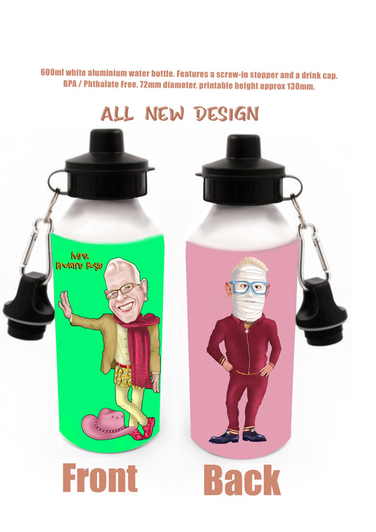 Mrs Browns Boys Water Bottles Rory Brown and New Rory add a saying or a name for FREE
