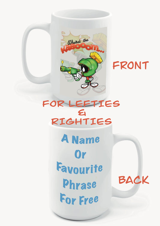 Marvin The Martian Inspired Mugs-Mugs #aswideastheclyde