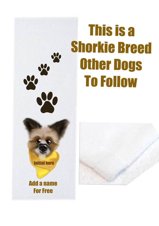 Shorkie dog towel Sports Towels-Sports-Towels Pets-Pets