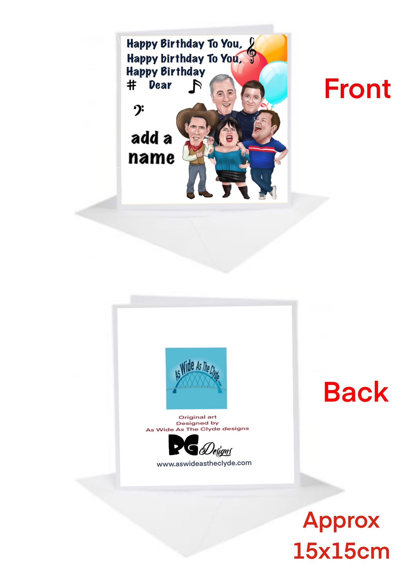 Gavin and Stacey Birthday Name Cards-Cards add a name for FREE