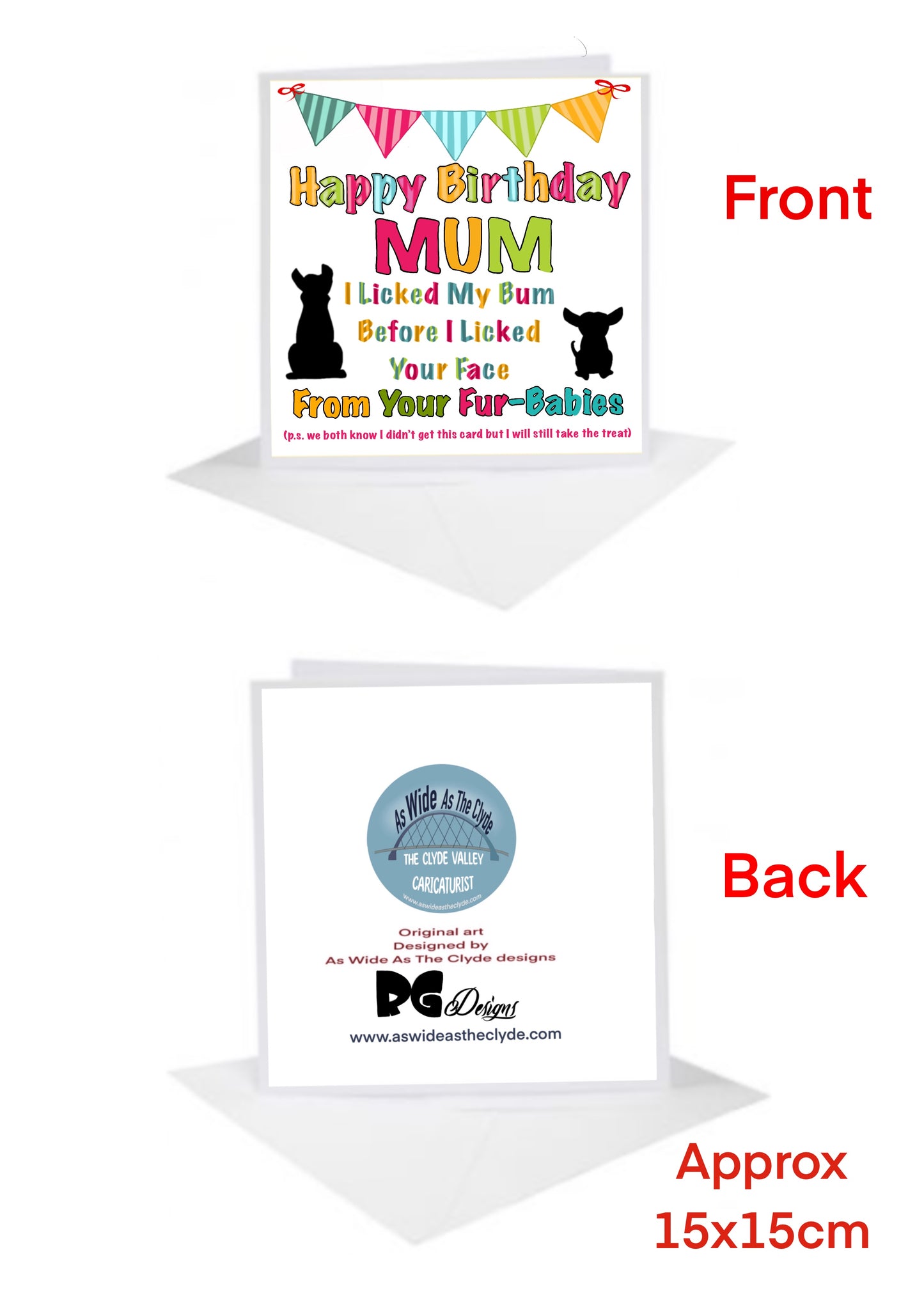 Happy Birthday Mum Cards-Cards from fur-babies