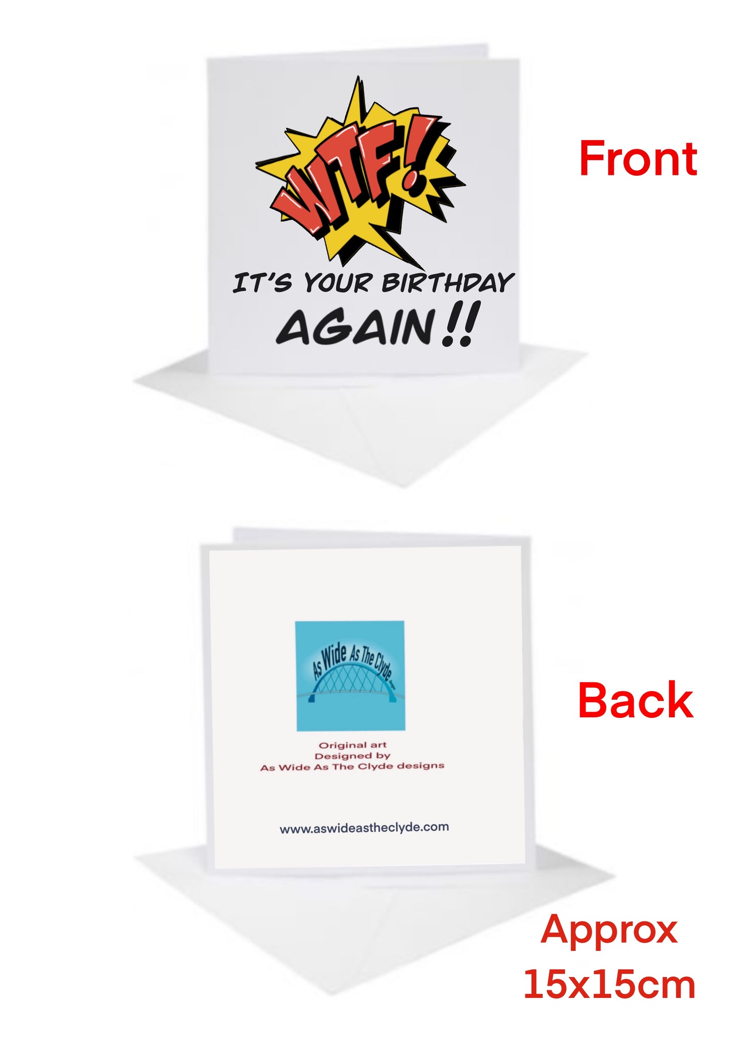 WTF it’s you Birthday again Cards-Cards