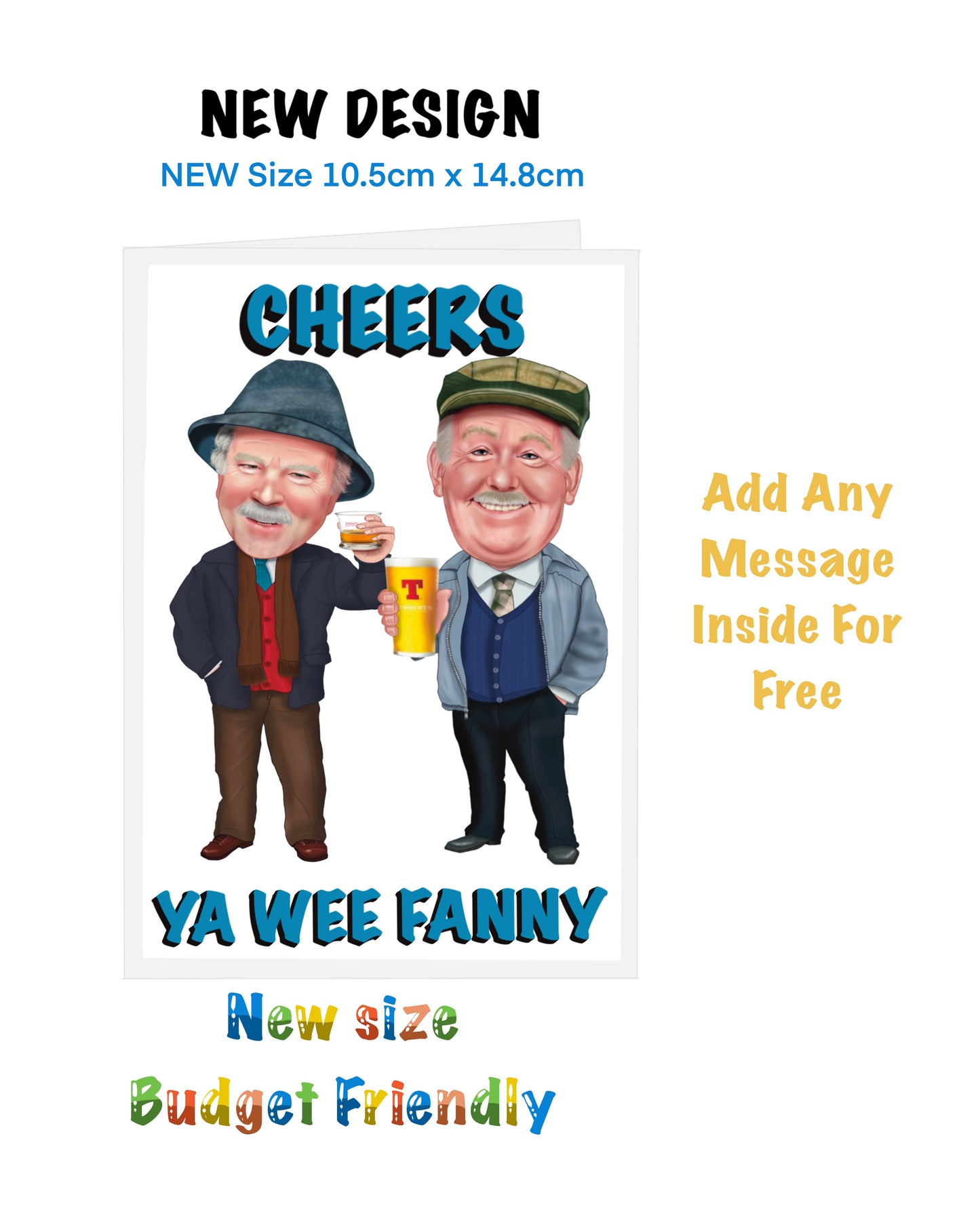 New size Still Game Birthday Cards Auld Pals cards on a budget auldpals