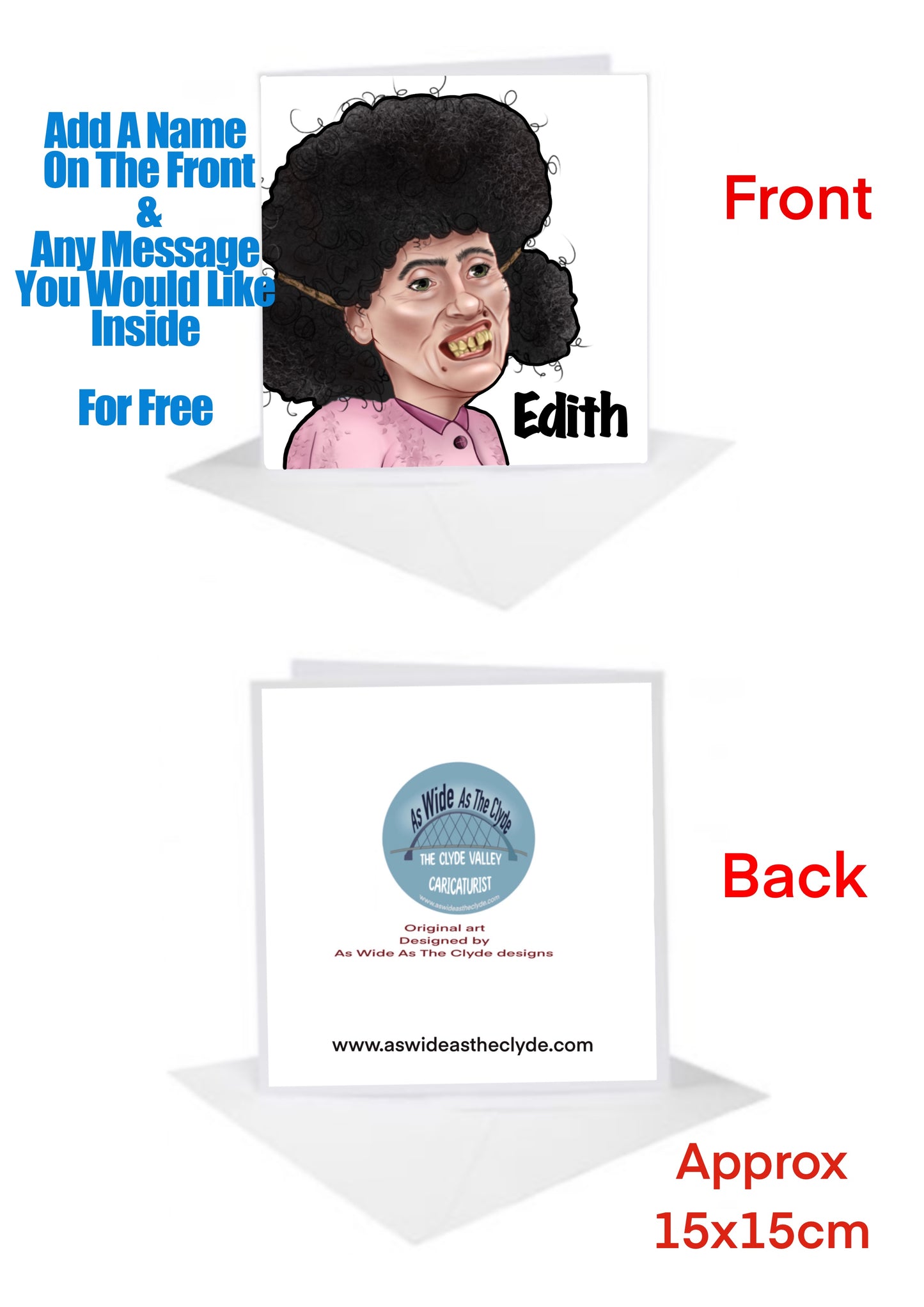 Edith Still Game Cards-Cards #stillgame #scottish #edith add details for free
