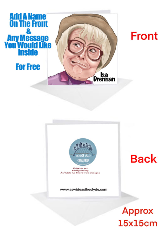 Isa Still Game Cards-Cards add details for free Auld Pals