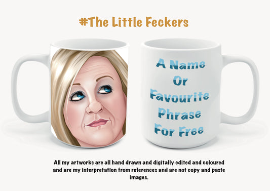 Mrs Browns Boys 10oz Mugs Betty Oh Mammy feckers that’s nice
