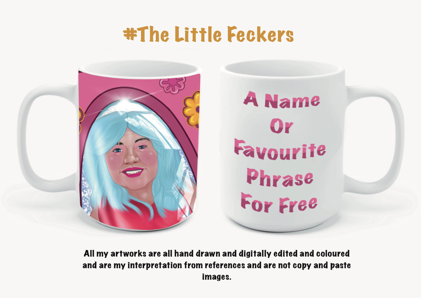 Mrs Browns Boys 10oz Mugs Barbie Buster Oh Mammy feckers that’s nice
