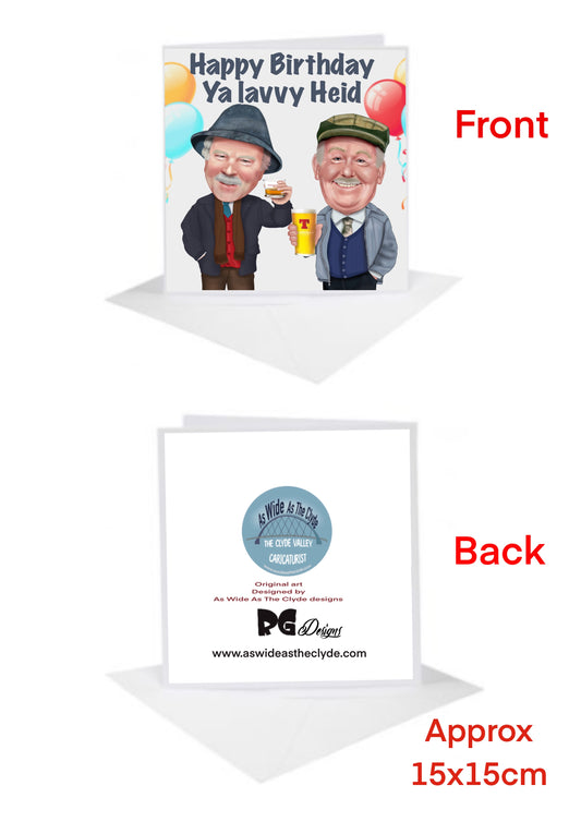 Still Game Birthday Cards-Cards #stillgame #glesga #jackandvictor #aswideastheclyde