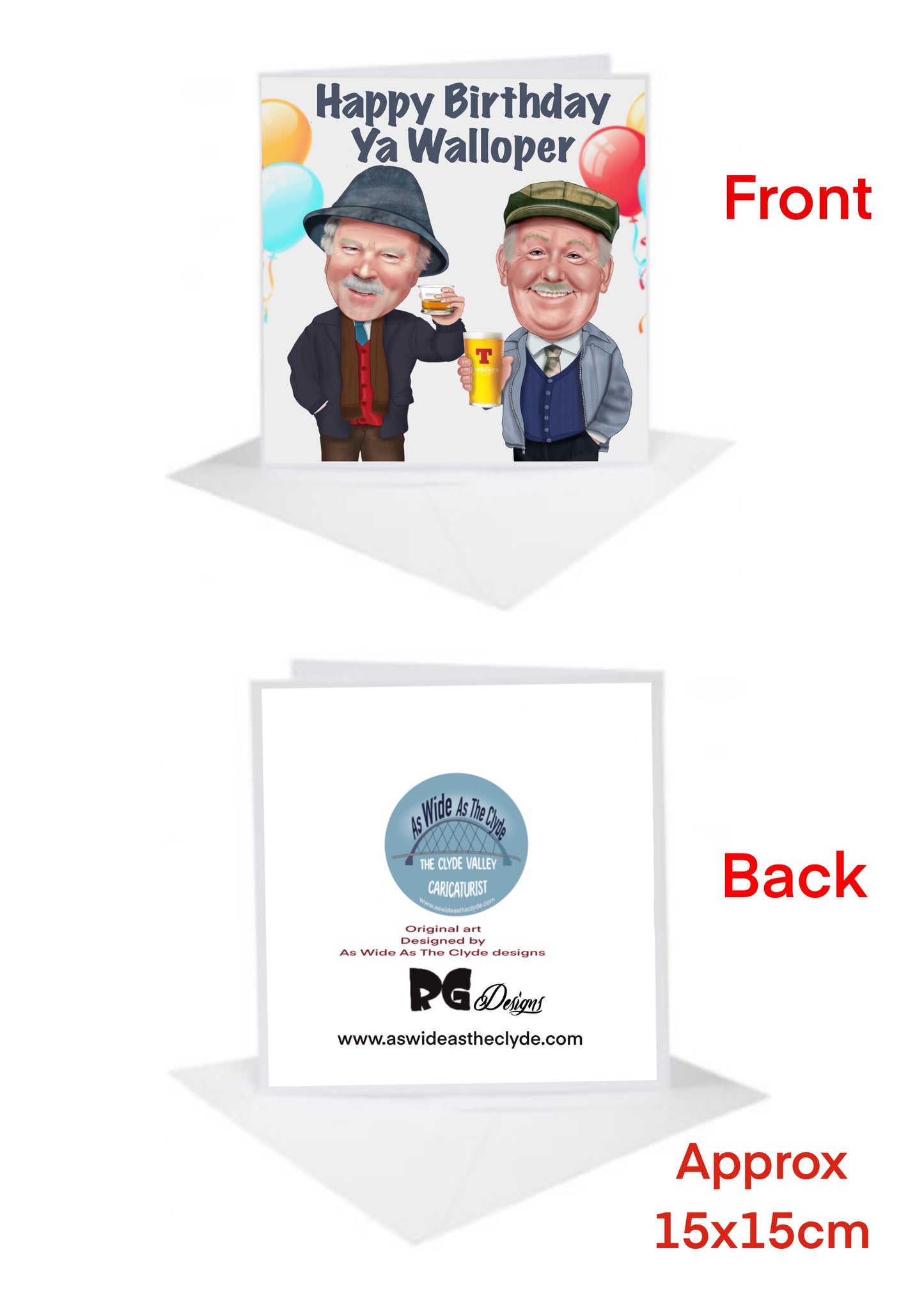 Still Game Birthday Cards-Cards Auld Pals #glesga #aswideastheclyde