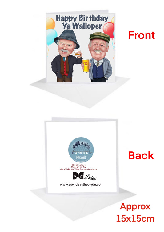 Still Game Birthday Cards-Cards Auld Pals #glesga #aswideastheclyde