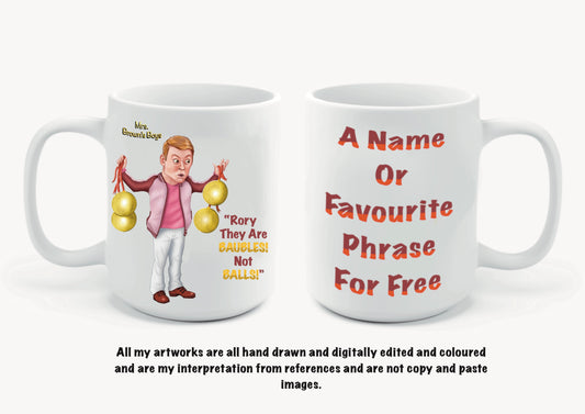 Mrs Browns Boys 10oz Mugs Cathy Dino Oh Mammy feckers that’s nice
