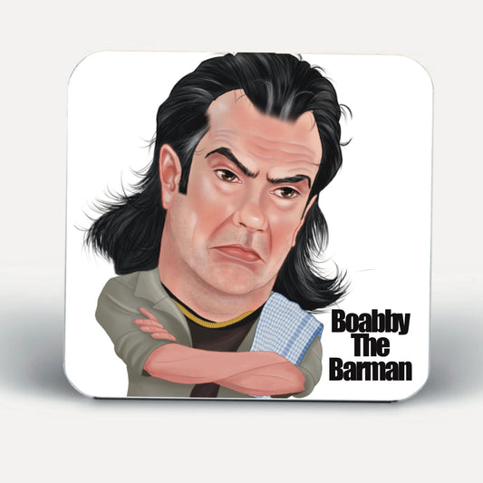 Still Game Boaby Boabby Auld Pals The Bar Man Coasters-Coasters #stillgame  #glesga