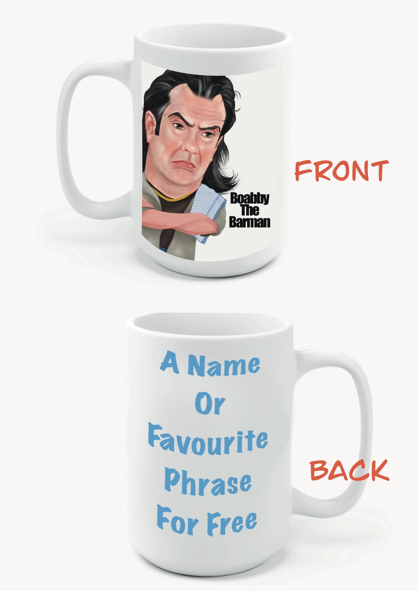 Still Game Mugs-Mugs Boaby the Barman