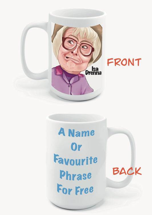 Isa Drennan Still Game Mugs-Mugs Auld Pals add message for FREE #stillgame #aswideastheclyde