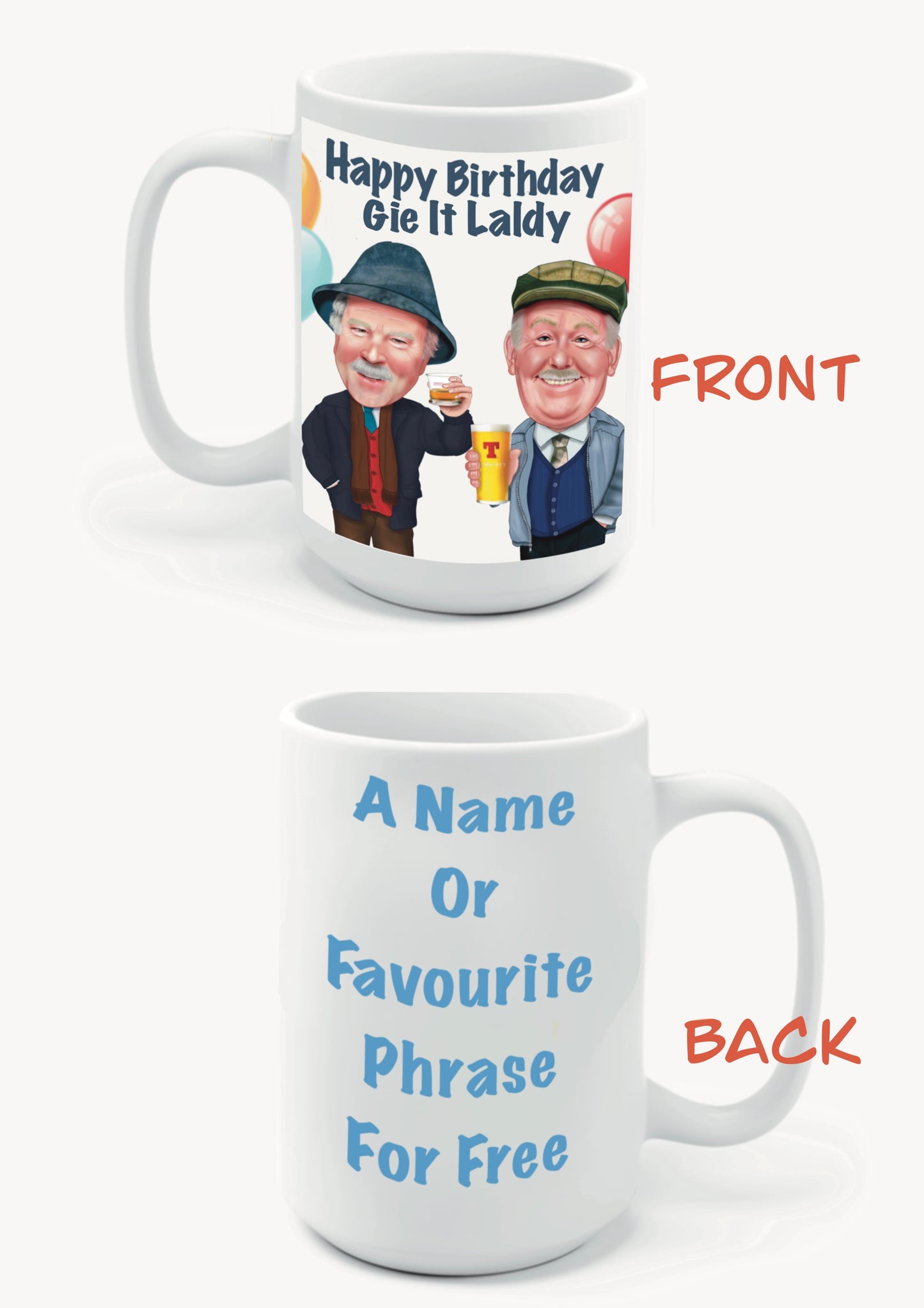 Still Game Birthday Mugs-Mugs Auld Pals