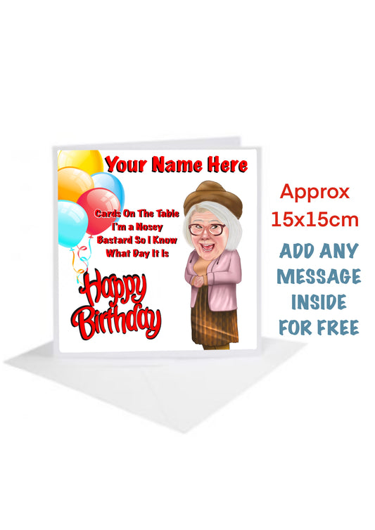 Still Game Birthday Cards auldpals cards Isa Drennan