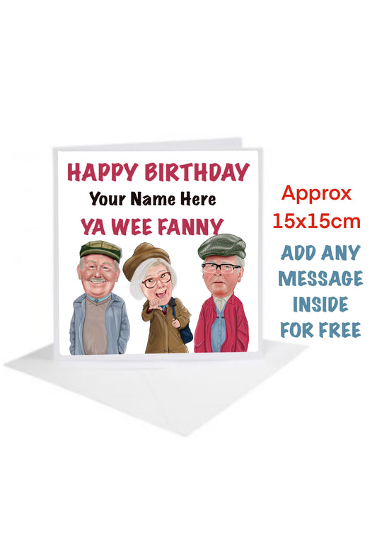 Still Game Birthday Cards auldpals cards Isa Drennan Winston jackjarvis esq