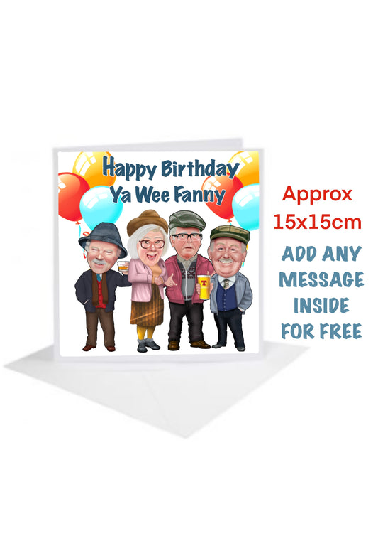 Still Game Birthday Cards auldpals cards Victor McDade jack jarvis esq