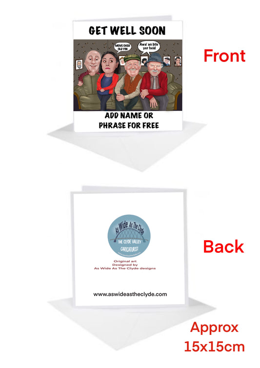 Still Game And Two Doors Down Get Well Soon Cards-Cards