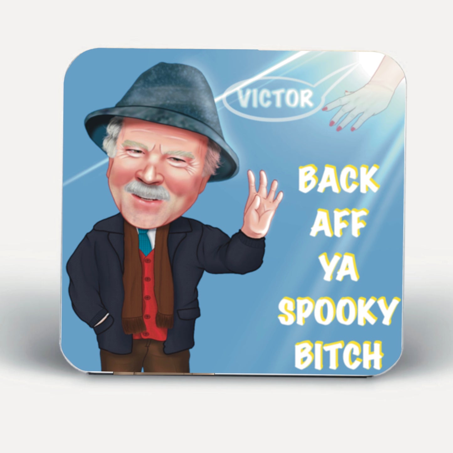 Still Game Victor back Aff ya spooky bitch Coasters-Coasters #stillgame