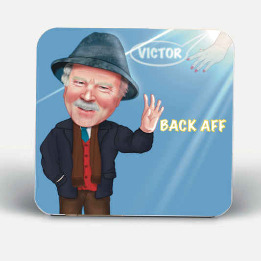 Still Game Victor Back Aff Coasters-Coasters