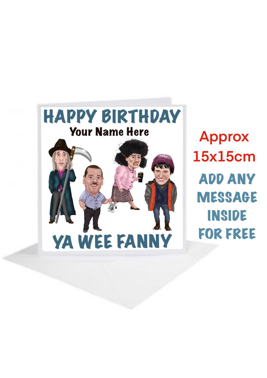 Ya Wee Fanny still Game auld pals birthday cards-Birthday cards