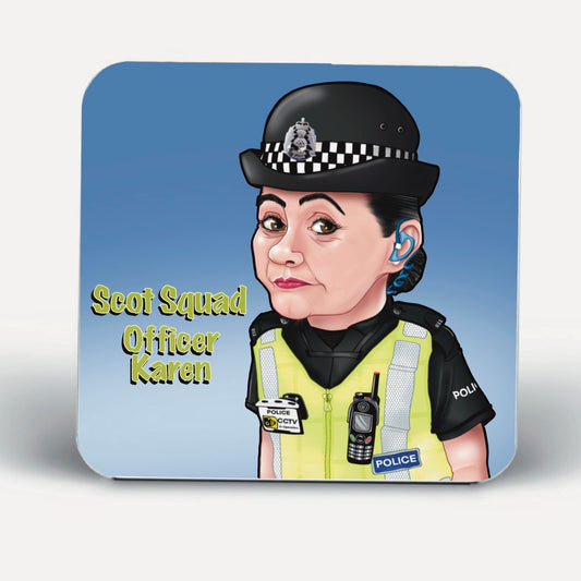 Scot Squad Officer Karen Coasters-Coasters