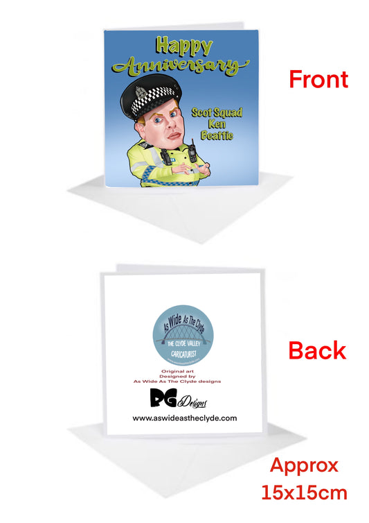 Scot Squad Ken Beattie Anniversary Cards-Cards