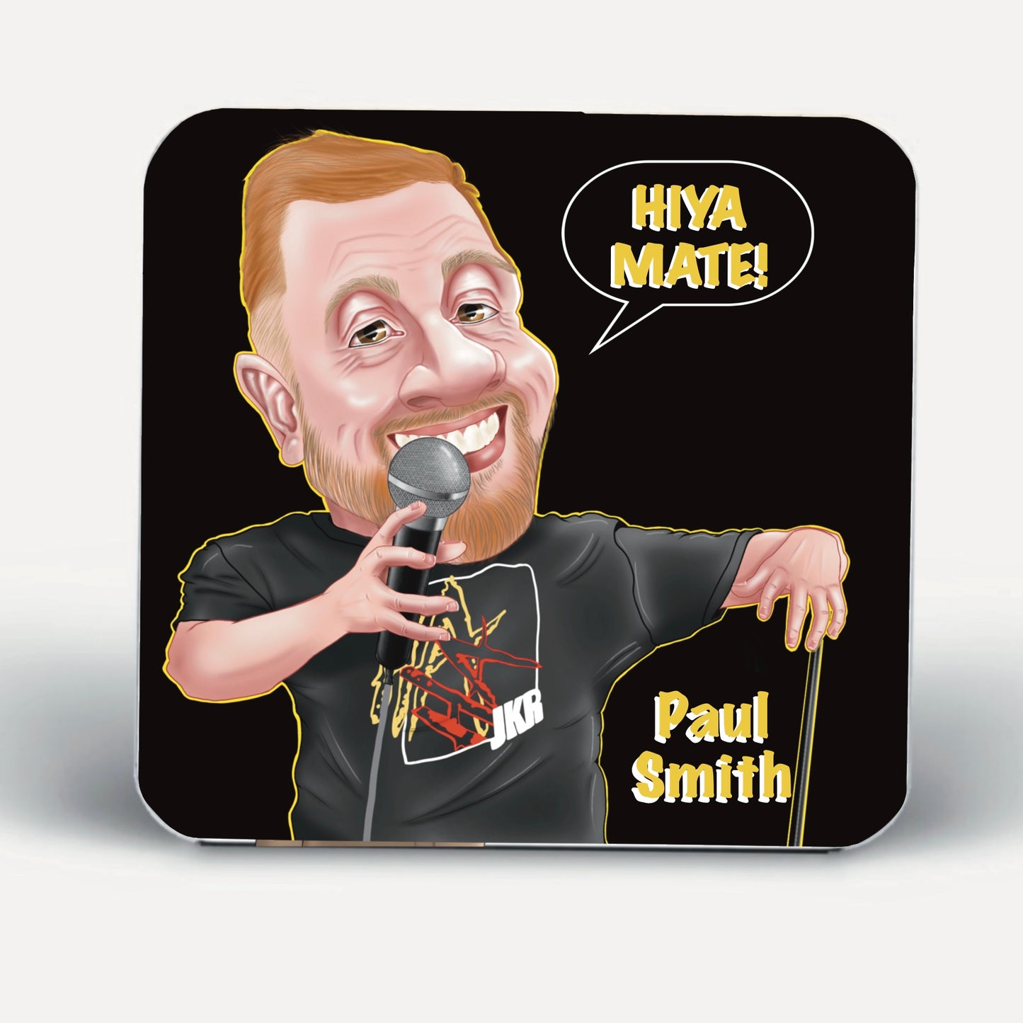 Paul Smith Coasters-Coasters Liverpool Scousa comedian