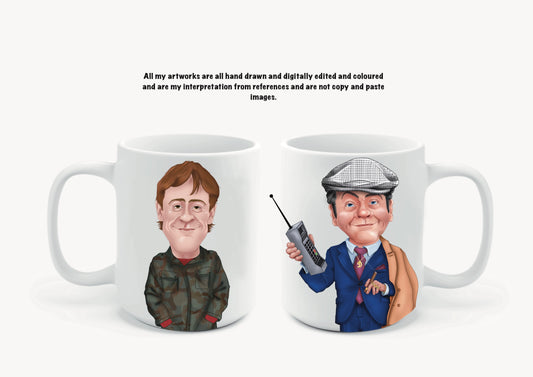 Only Fools And Horses Mugs Del Boy & Rodney  #thetrotters #aswideastheclyde