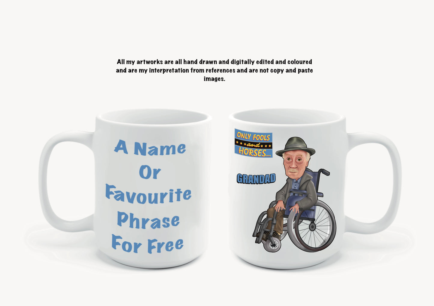 Only Fools And Horses Mugs Grandad #aswideastheclyde