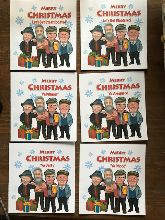 6 x Christmas Cards-Cards Sale Items-Sale Items