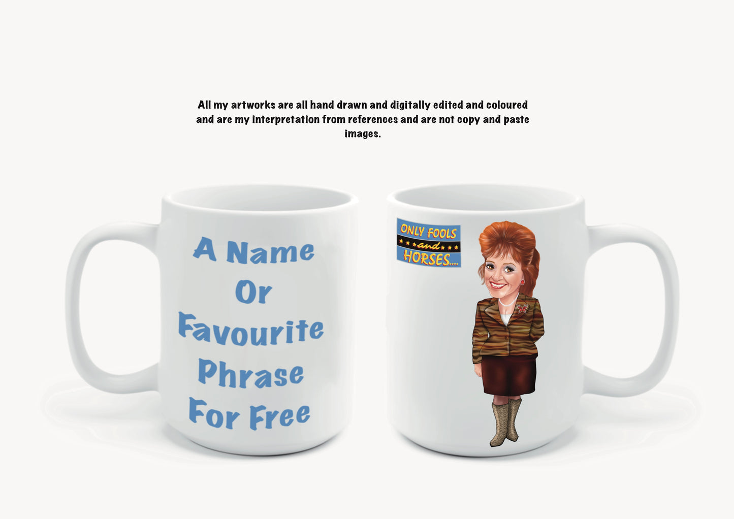 Only Fools And Horses Mugs Marlene Boyce #aswideastheclyde