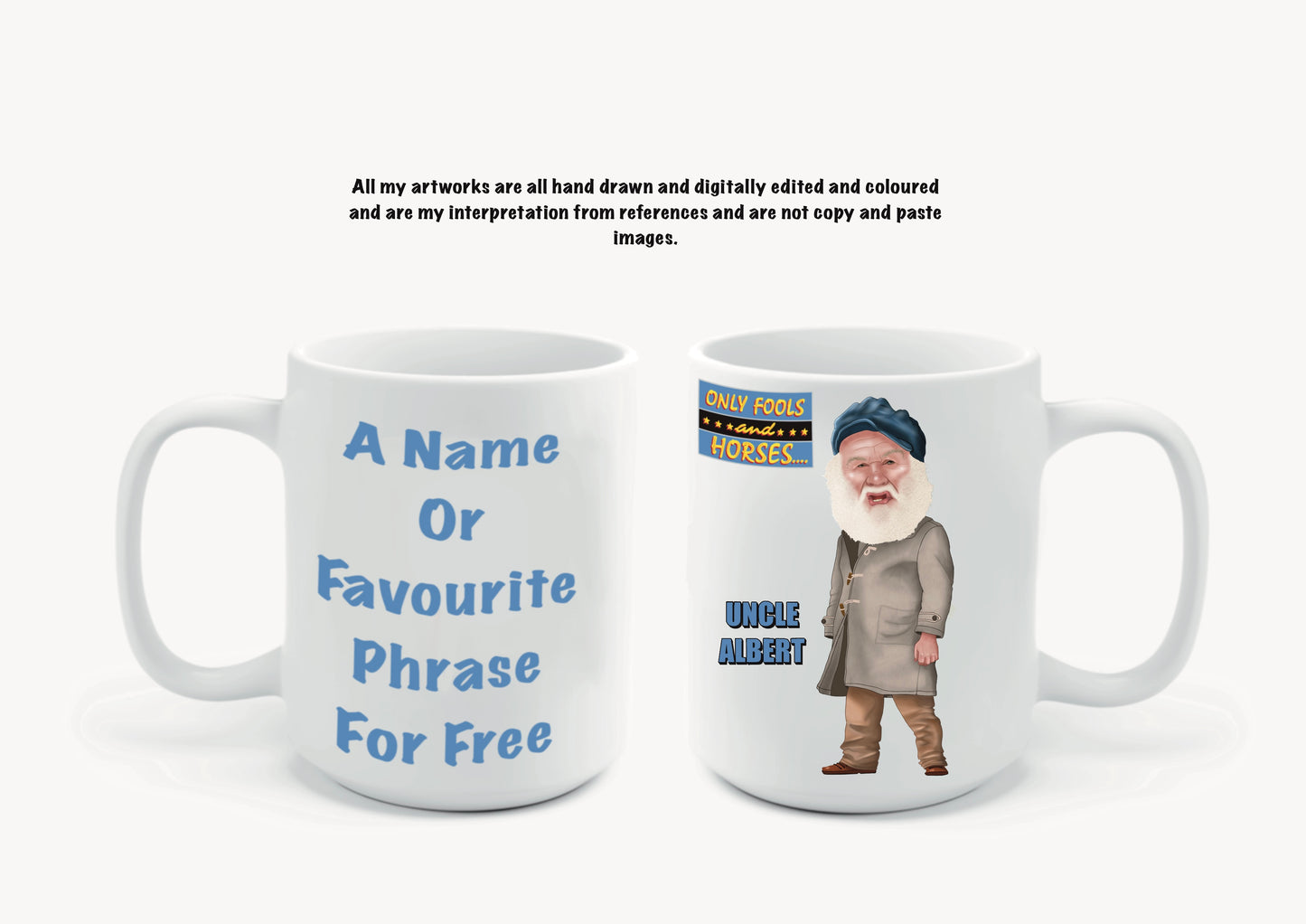 Only Fools And Horses Mugs Uncle Albert  #thetrotters #aswideastheclyde