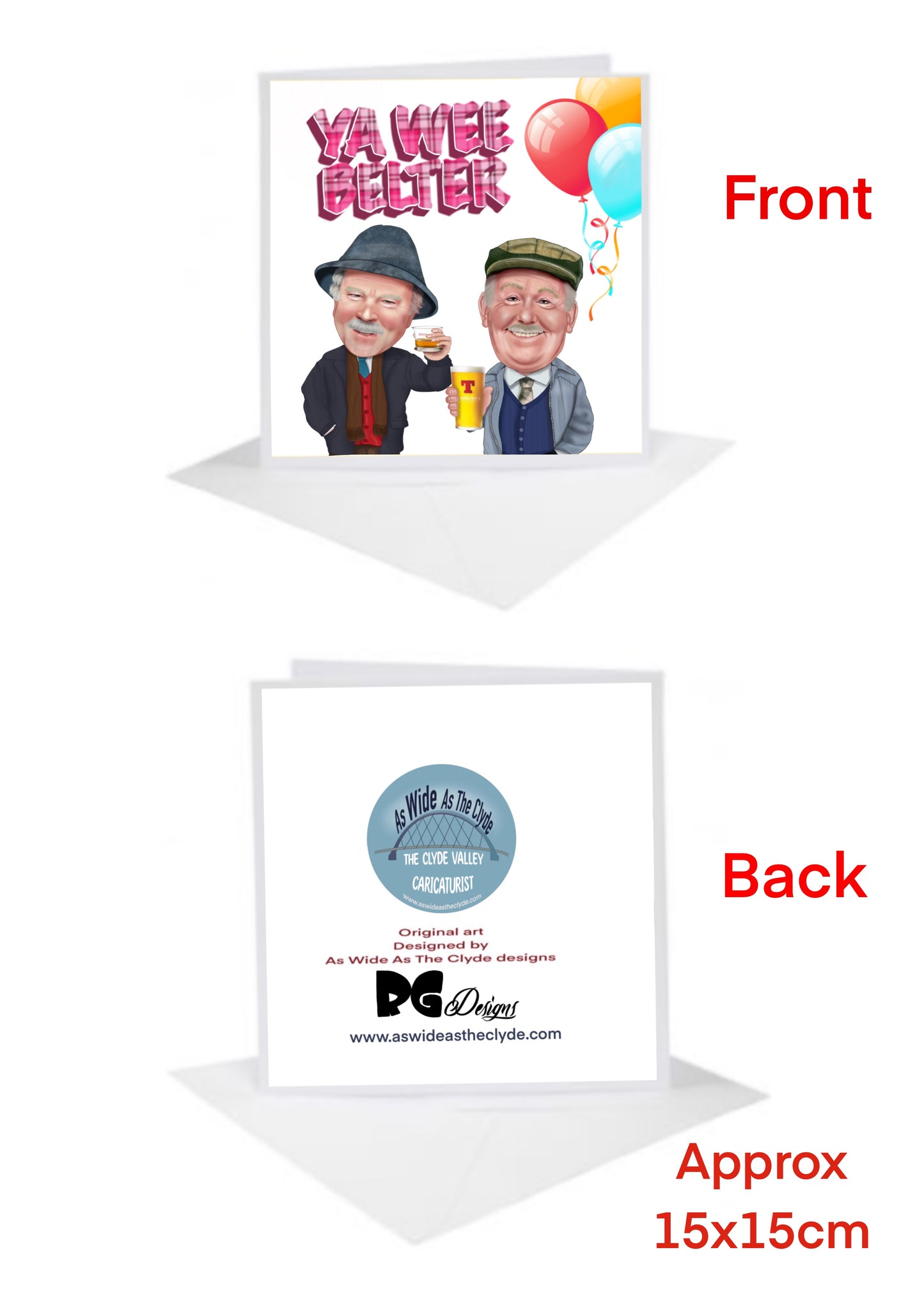 Still Game Cards-Cards jack and victor