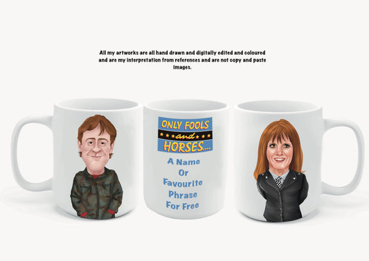 Only Fools And Horses Mugs Cassandra & Rodney  #thetrotters #aswideastheclyde