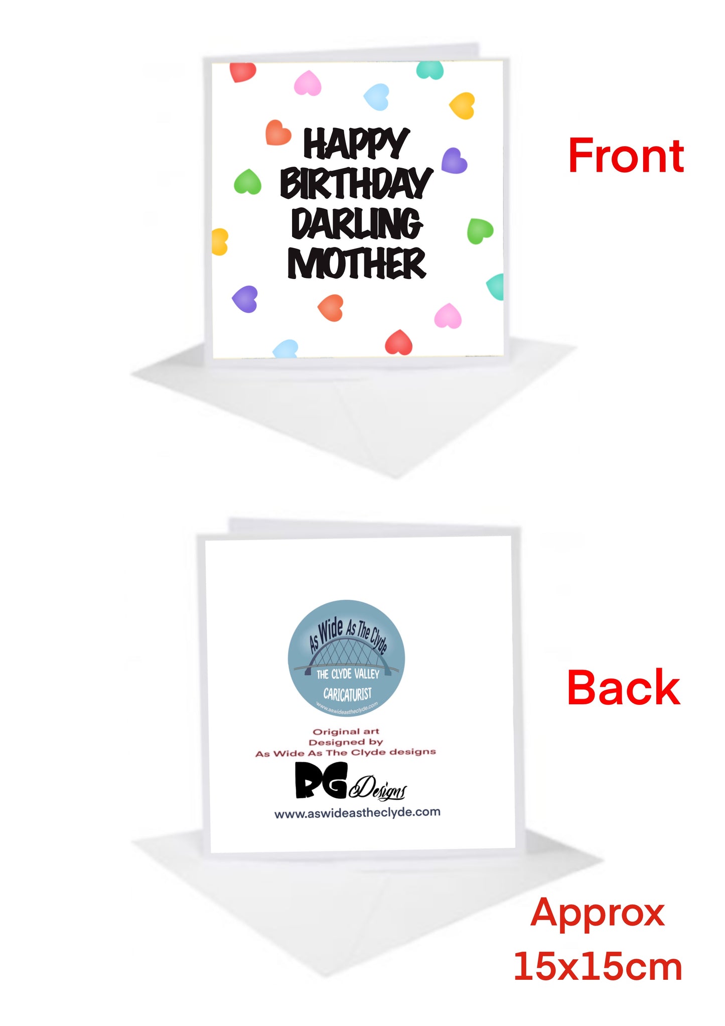 Happy Birthday Darling Mother Cards-Cards